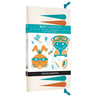Jeu de cartes Auzou Bad'gammon