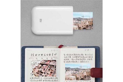 Imprimante Photo Portable Xiaomi Blanc - Imprimante photo - Achat & prix