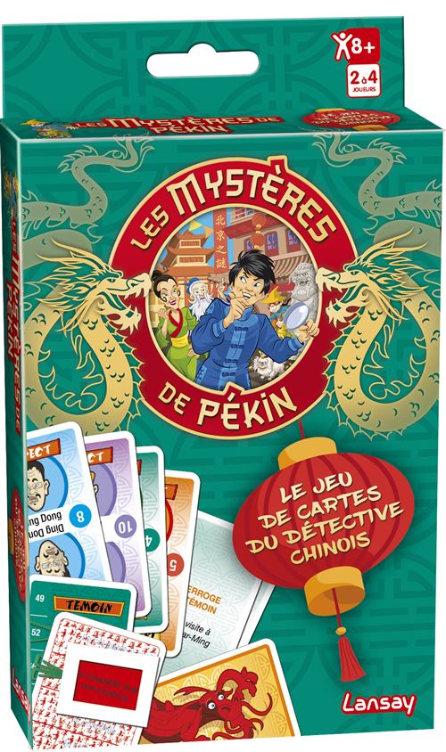 Jeu de cartes Lansay Les Mystères de Pékin État correct -  reconditionné disponible sur Fnac