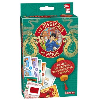 Jeu de cartes Lansay Les Mystères de Pékin