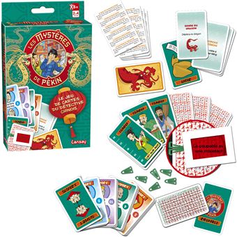 Jeu de cartes Lansay Les Mystères de Pékin