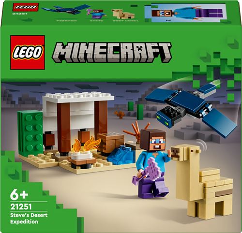 Lego Minecraft ?expédition De Steve Dans Le Désert 21251 Lego - vue 3
