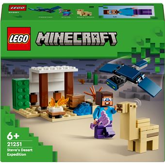 LEGO® Minecraft® 21251 L’expédition de Steve dans le désert