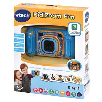 Appareil photo enfant Vtech KidiZoom Fun Bleu - Appareil photo enfant