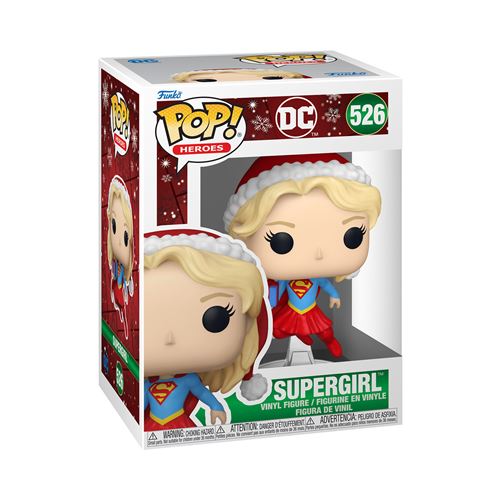 Figurine Funko Pop Heroes Holiday '24 Supergirl