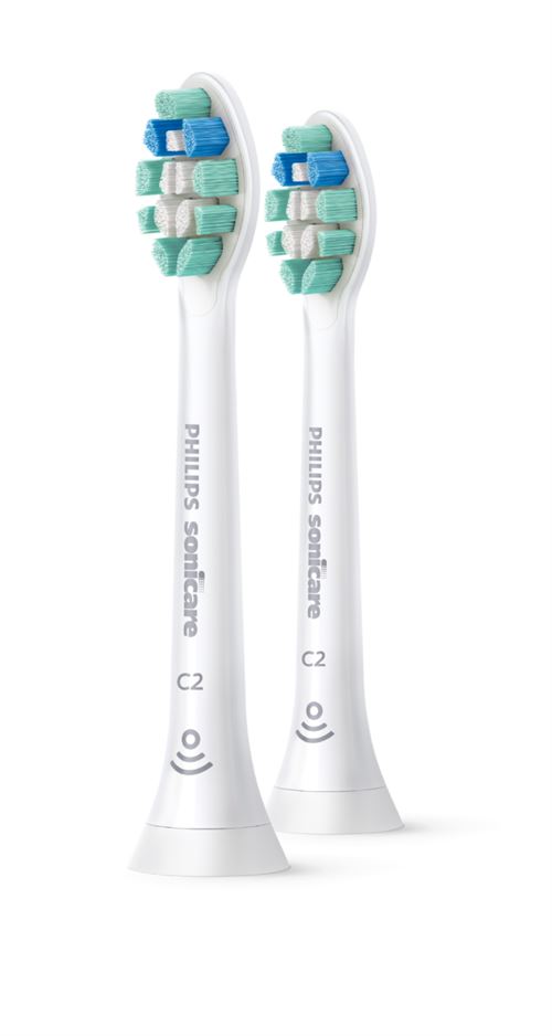 Lot de 2 têtes de brosse Philips Sonicare Optimal Plaque Defence HX9022/10