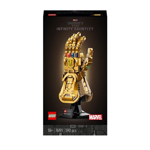 Acheter LEGO® Marvel 76191 Le Gant de l’infini État correct - 86,35 € LEGO® Marvel 76191 Le Gant de l’infini État correct - Lego Marvel reconditionné disponible sur Fnac