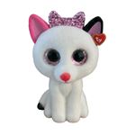 Porte-clés en peluche Ty Mini Boos Clip Muffin Le Chat Blanc