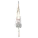 Support en macramé de coton 97 cm