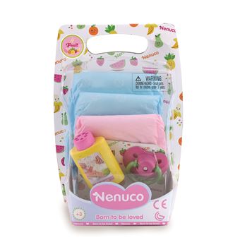 Kit 3 couches colorées pour poupon Nenuco