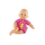 Poupon Bébé Bain Plouf Fuchsia - COROLLE