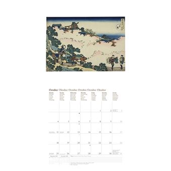 Calendrier TeNeues Hokusai 2021 30 x 30 cm