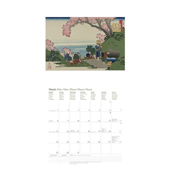 Calendrier TeNeues Hokusai 2021 30 x 30 cm