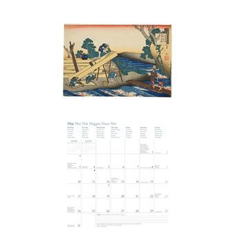 Calendrier TeNeues Hokusai 2021 30 x 30 cm