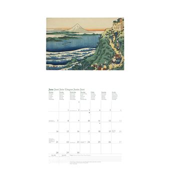 Calendrier TeNeues Hokusai 2021 30 x 30 cm
