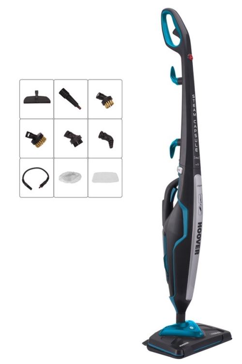 Hoover Bleu Steam Capsule 2In1 Ca2in1d 011 Steam Mop 0,35 L 1700 W Vert - Neuf - Image 4