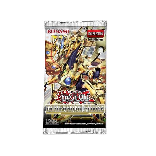 Carte à collectionner Konami Yu-Gi-Oh! Booster Dimension Force