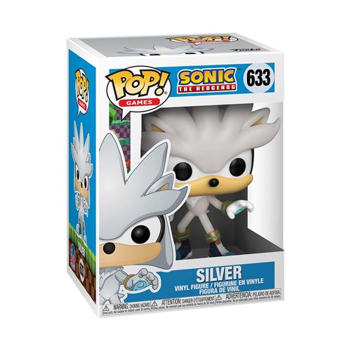 Funko Gris Figurine Pop Sonic 30Th Anniversary Silver The Hedgehog - Image 3