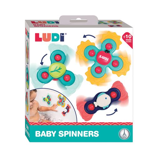 Jeu d'éveil Ludi Baby Spinners - Ludi
