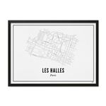 Affiche Wijck 50 x 70 cm Les Halles