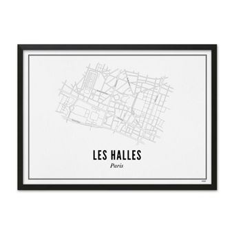 Affiche Wijck 50 x 70 cm Les Halles