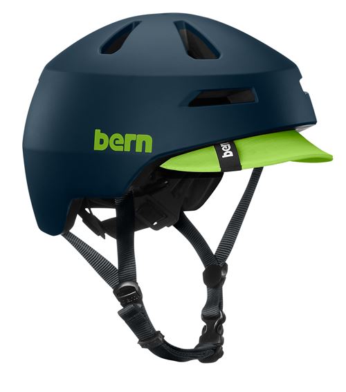 Bern Brentwood 2.0 Sporthelm Mat Teal met klep Maat M