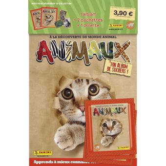 Animaux Album et 3 pochettes