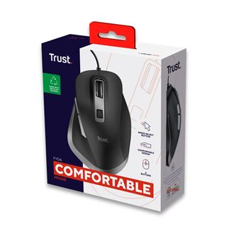 TRUST - Souris FYDA filaire confort eco-responsable