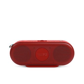 Enceinte sans fil Bluetooth Polaroid Music Player 2 Rouge et blanc