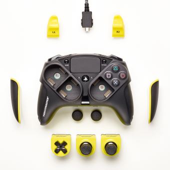 Pack de 7 modules additionnels Thrustmaster jaunes et noirs pour eSwap Pro Controller PS4/PC