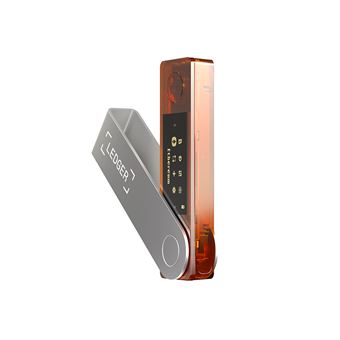 Cryptowallet Ledger Nano X Orange ardent