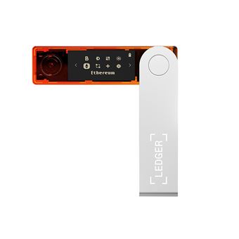 Cryptowallet Ledger Nano X Orange ardent