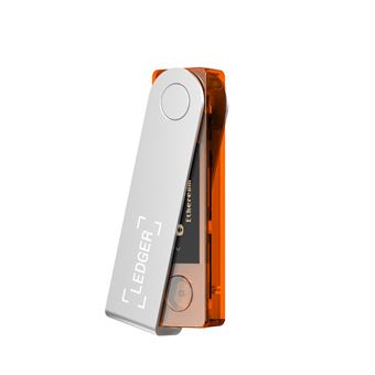 Cryptowallet Ledger Nano X Orange ardent