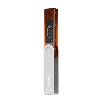 Cryptowallet Ledger Nano X Orange ardent