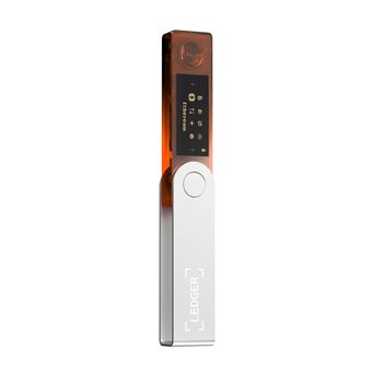 Cryptowallet Ledger Nano X Orange ardent