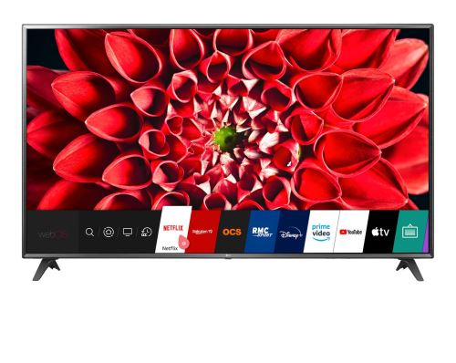 LG 49UN71006LB - 49 diagonale klasse led-achtergrondverlichting lcd-tv - Smart TV - webOS, ThinQ AI - 4K UHD (2160p) 3840 x 2160 - HDR - direct brandende led