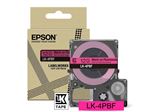 Epson LabelWorks LK-4PBF - Noir sur fluorescent - Rouleau (1,2 cm x 5 m) 1 cassette(s) boîte de suspension - cartouche de bande - pour LabelWorks LW-C410, LW-C610