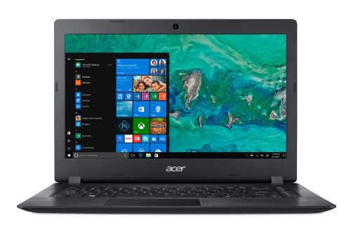 Acer Aspire 1 A114-32-C1KC - Celeron N4000 / 1.1 GHz - Windows 10 in S mode 64-bit - 4 GB RAM - 64 GB eMMC - 14 TN 1366 x 768 (HD) - UHD Graphics 600 - Wi-Fi - obsidiaans zwart - tsb Frans