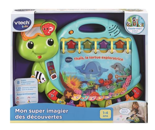 Jeu éducatif Vtech Baby Mon super imagier des découvertes