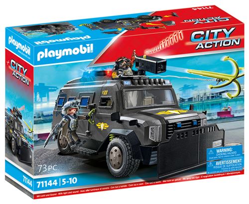 Playmobil City Action 71144 Véhicule d'intervention des forces spéciales