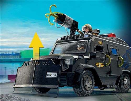 Abapri - Playmobil 71144 - Véhicule d'intervention des forces spéciales