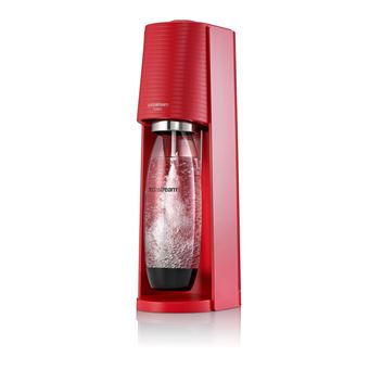 Pack Machine à soda et eau gazeuse Sodastream Terra Rouge avec 1 cylindre