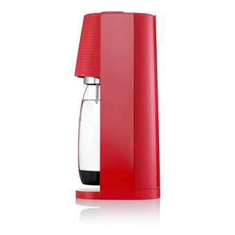 Pack Machine à soda et eau gazeuse Sodastream Terra Rouge avec 1 cylindre