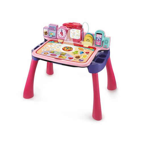 Magi Bureau Interactif 5 En 1 Vtech Rose
