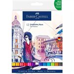 Boîte 12 Feutres Faber-Castell Goldfaber Aqua