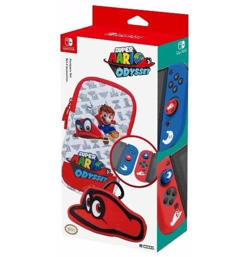 Hori - Set D'accessoires Mario Odyssey Pour Nintendo Switch