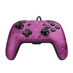 PDP Faceoff Deluxe+ Audio Wired Controller - Manette de jeu - filaire - camo violet - pour Nintendo Switch