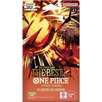 Cartes à collectionner One Piece OP02 Premium Booster de 10 cartes