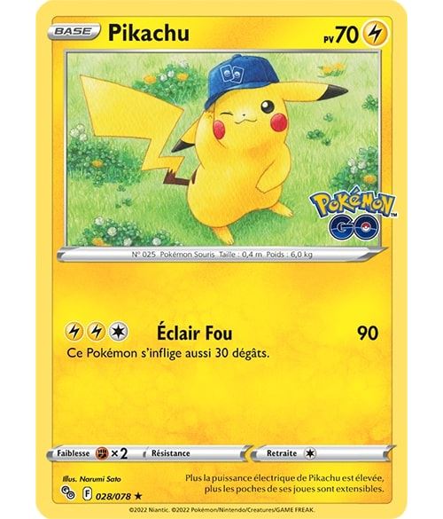 Acheter Carte à collectionner Pokémon Carte Promo Go 1 Bonus de commande ne peut être vendu séparément État correct - 16,00 € Carte à collectionner Pokémon Carte Promo Go 1 Bonus de commande ne peut être vendu séparément État correct - Pokémon reconditionné disponible sur Fnac