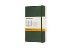 Carnet classique format de poche ligné Moleskine couverture souple Vert